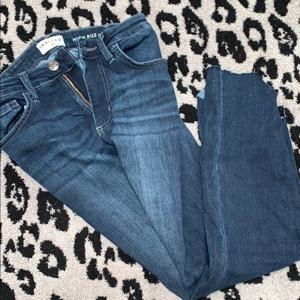 Crafted by Lee high-rise skinny jeans